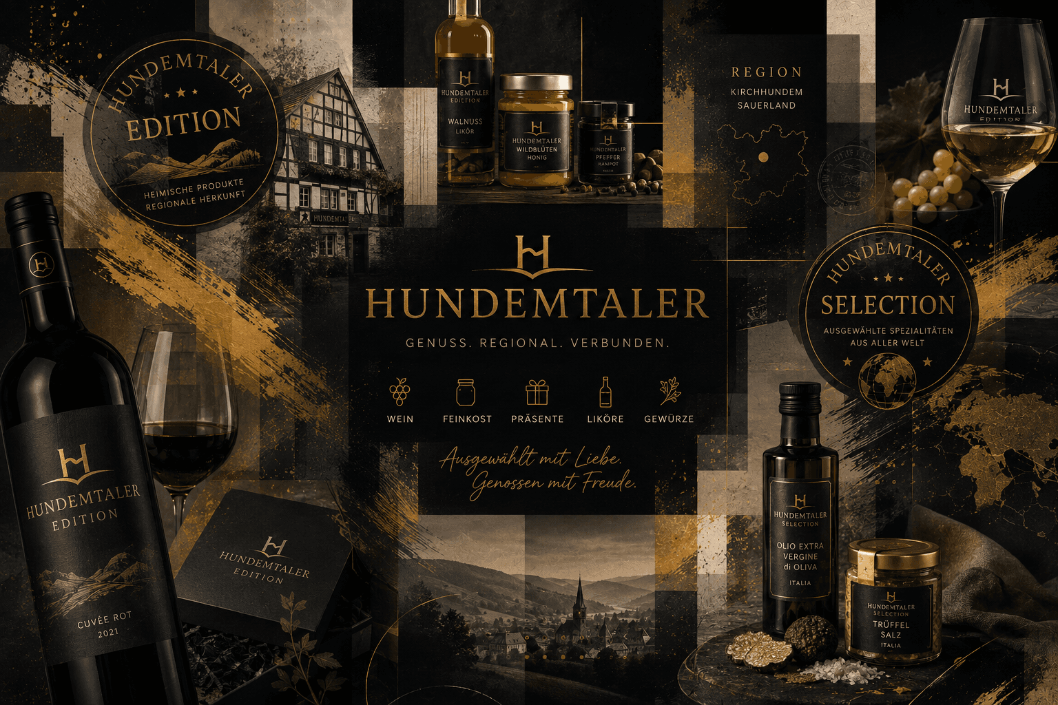 HUNDEMTALER Edition und Selection – Weine, Liköre, Honig und Feinkost aus Kirchhundem im Sauerland